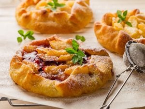 Tarte à l’ancienne aux reines-claudes