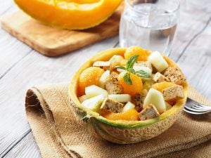 Tomates mozzarella, ricotta et ciboulette