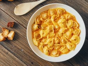 Tortellini aux poireaux