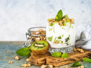 Trifle aux kiwis