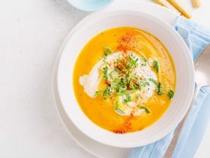 Velouté de courge au Curry