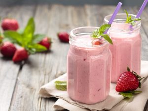 Véritable Yaourt à boire à la Fraise