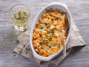 Courge Sucrine du Berry en gratin épicé