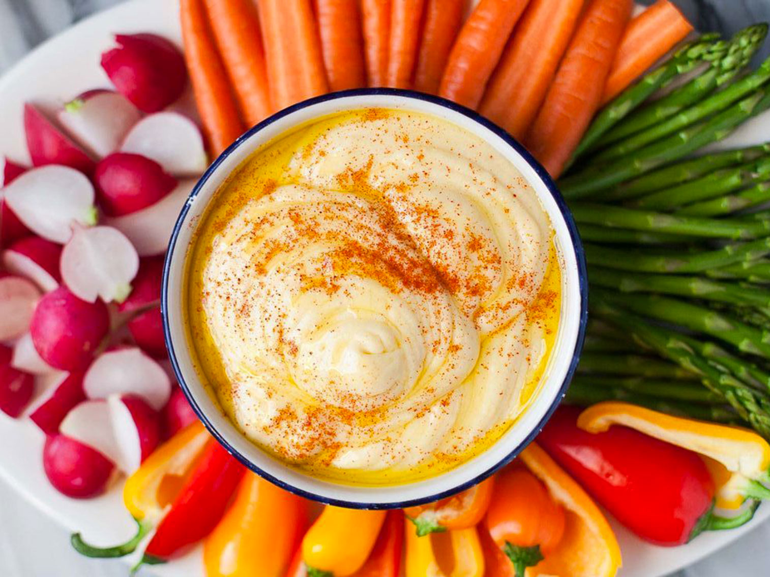 Apéritif “dipping” crudités Potager City