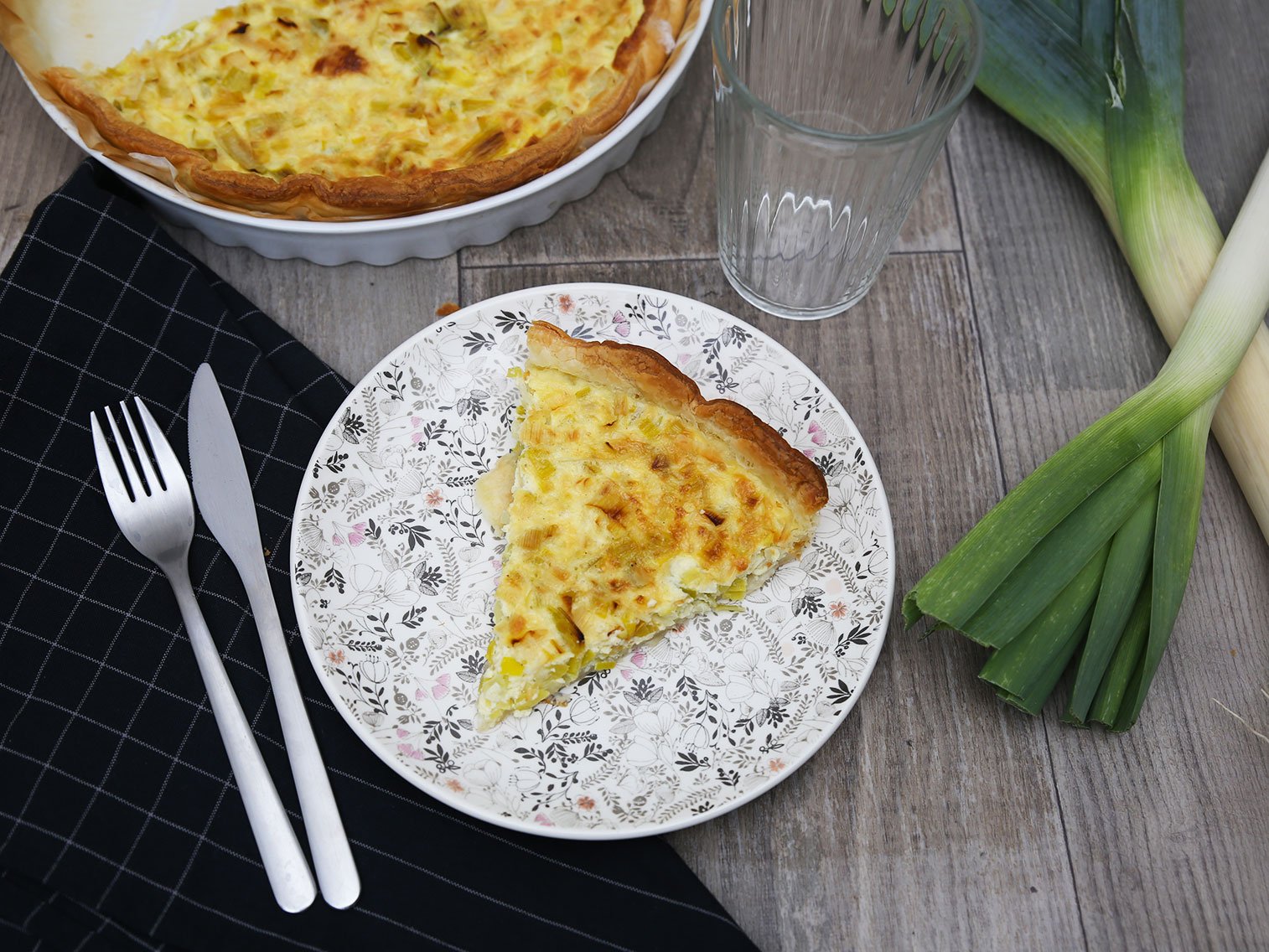 Recette Quiche Aux Poireaux | Potager City