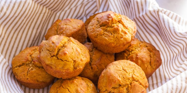 Petits cakes apéritifs courge Shiatsu bacon