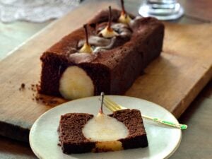 Gâteau poire chocolat
