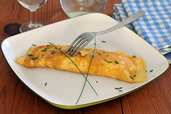 Omelette aux fines herbes