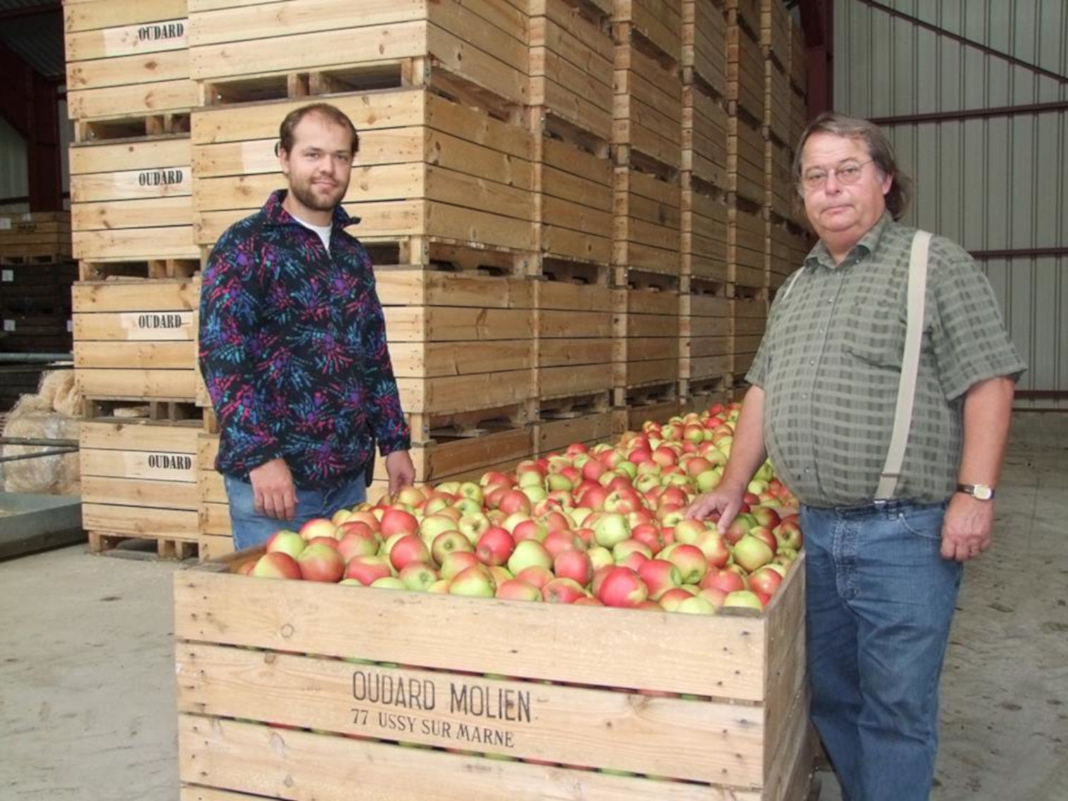 Découverte des arbres fruitiers de Bernard et Christophe