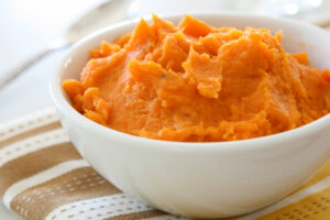 Purée de patates douces