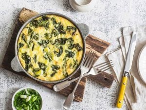 Quiche aux épinards