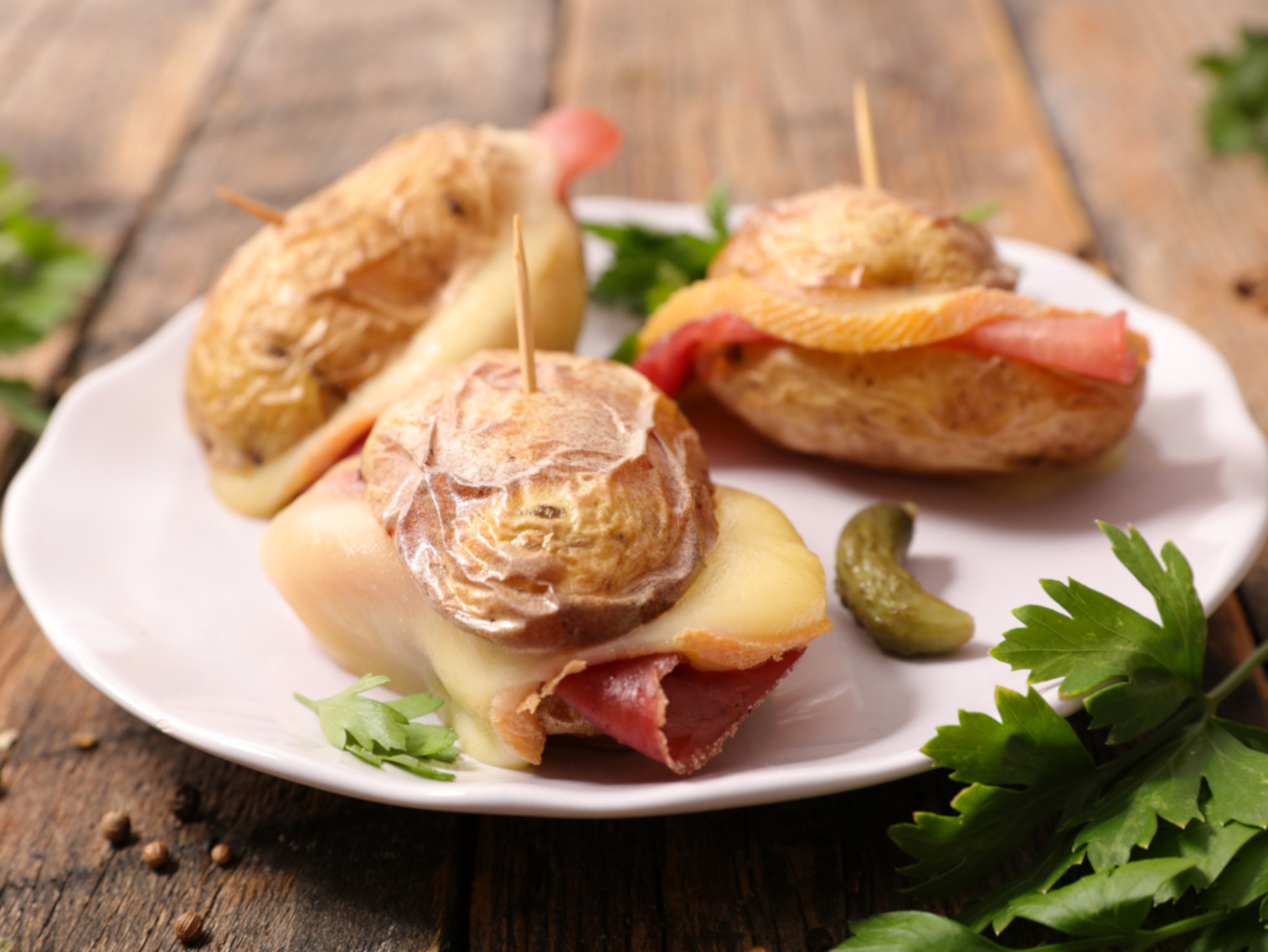 Tian pomme de terre/jambon/raclette - La cuisine d'Orelie