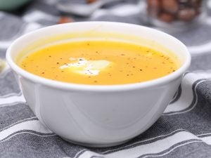 Soupe de butternut et carottes