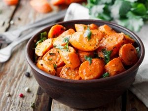 Carottes caramélisées