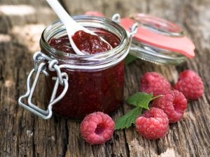 Confiture de framboises