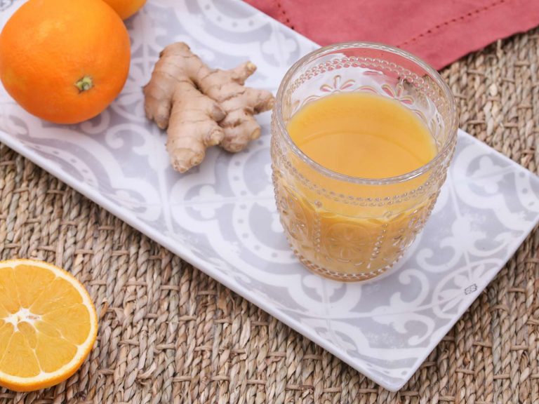 Ginger Shot  La recette du shot carotte, orange et gingembre