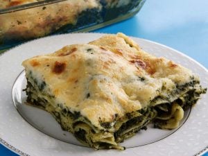 Lasagnes ricotta et épinards