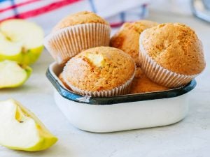 Muffins à la pomme