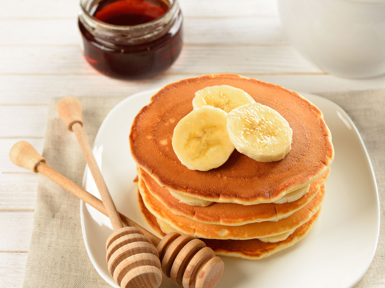 Recette Pancakes à la banane | Potager City