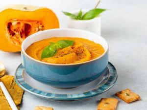 Purée de potimarron au lait de coco