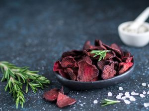 Chips à la betterave