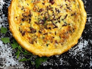 Flan aux girolles