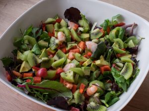 La salade nordique aux kiwis