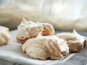 Meringues mandarine chocolat