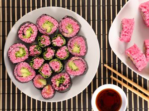 Nori rolls à la betterave