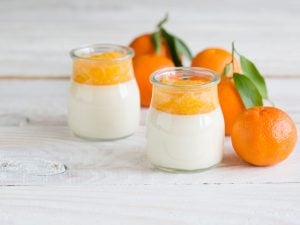 Panna cotta aux mandarines