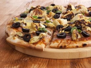 Pizza artichaut-thon