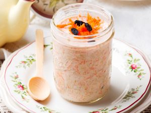 Porridge façon carrot cake