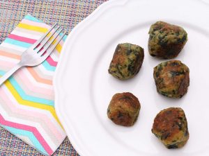 Boulettes de bœuf aux épinards