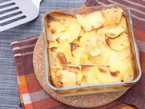 Gratin de pommes de terre à l’alsacienne
