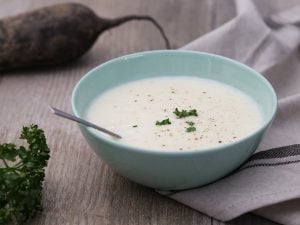 Velouté de radis noir
