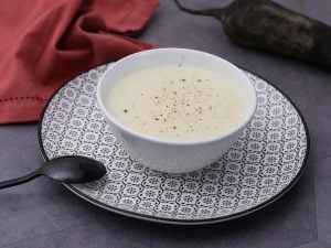 Velouté de radis noir gourmand