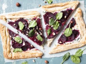 Tarte à la betterave