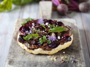 Tartelette à la betterave