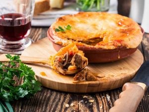 Tourte de canard à l’orange
