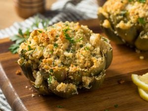 Artichauts farcis à l’italienne