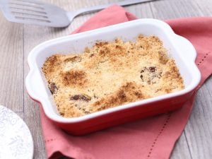 Crumble salé aux navets