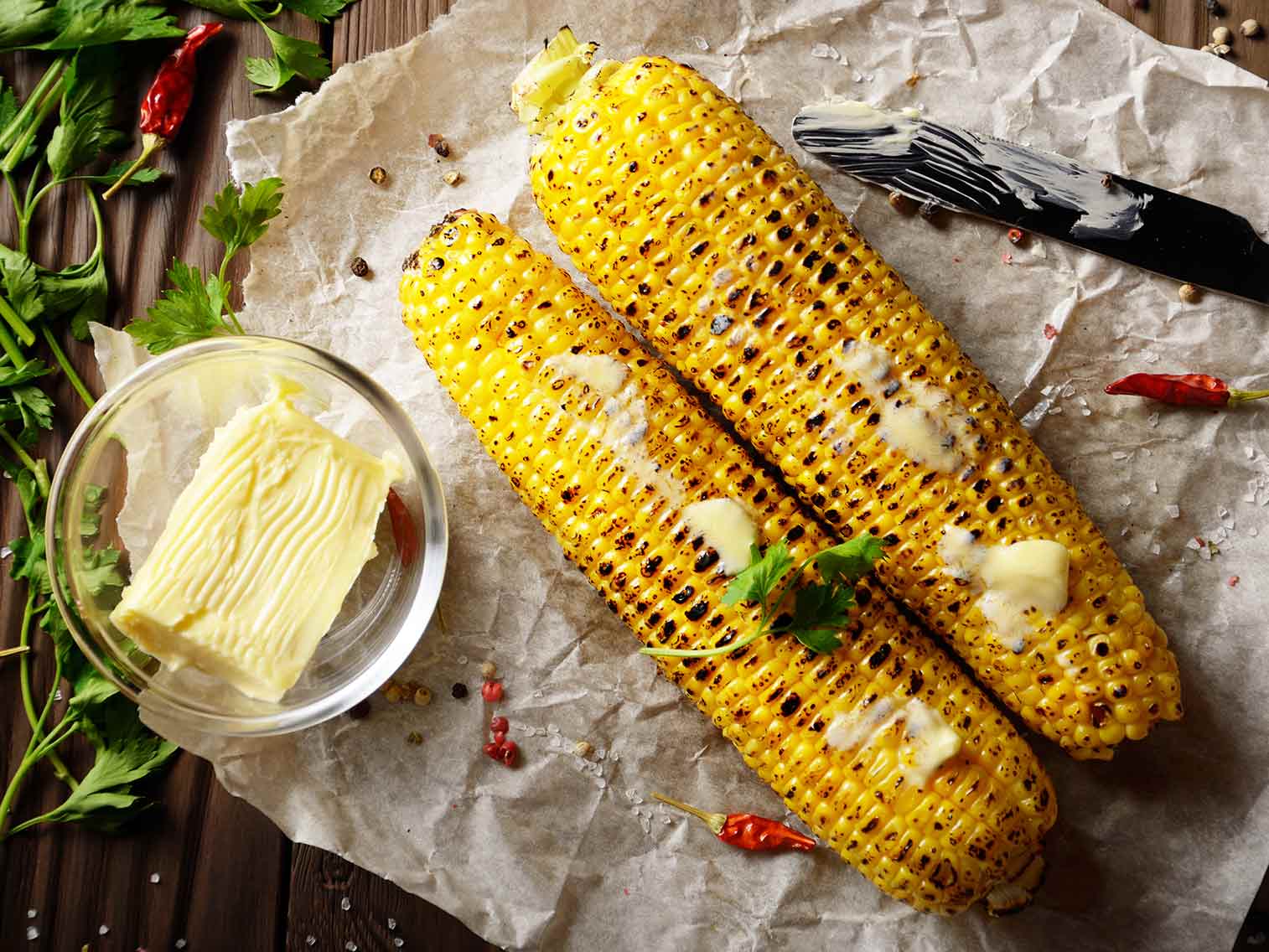 Recette Maïs doux frais | Potager City Recette Maïs au barbecue | Potager City