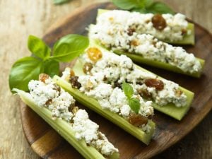 Céleri-branche farci au gorgonzola