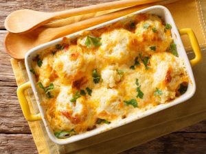 Gratin de céleri-branche au parmesan