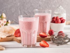 Milkshake à la fraise