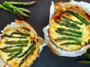 Flan aux asperges