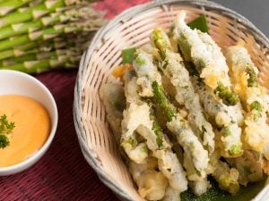Tempura d’asperges