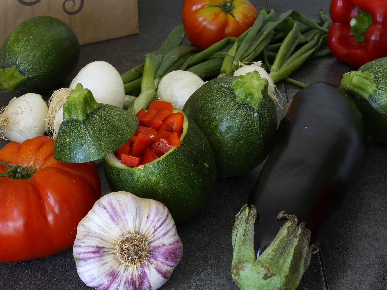 Ratatouille ou légumes farcis ? | Potager City