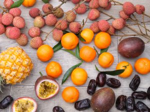 Les fruits et légumes de fête