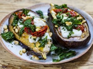 Aubergines gratinées